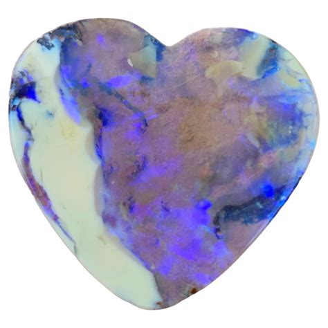 Natural 12.54 Ct Australian heart boulder opal mined by Sue Cooper For ...