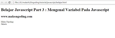 Image result for JavaScript Variabel Decla