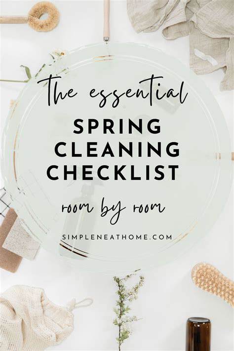 Spring Cleaning Checklist 的图像结果