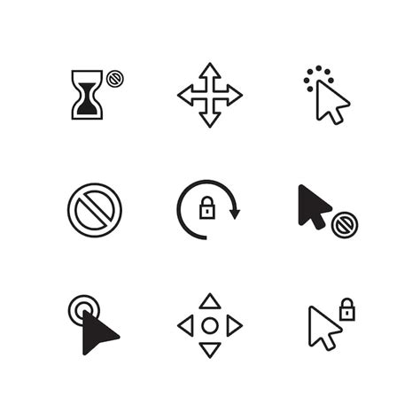 Mouse Cursor Designs 的图像结果