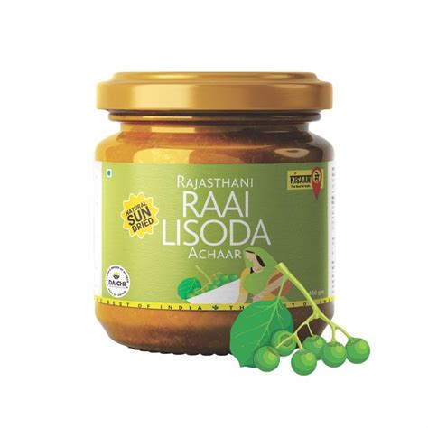 Rajasthani Raai Lisoda Achaar - 1kg | Pickle with Traditional Spices ...
