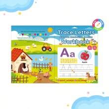 New Children's Exercise Book, Describing Letters And Numbers, With ...