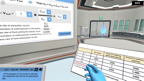 Renal Physiology: Find the mode of action of a diuretic drug | Labster ...