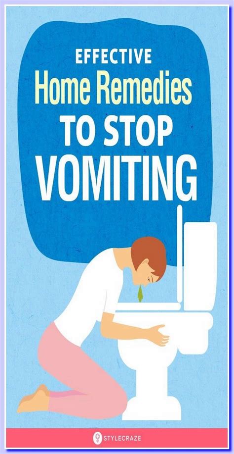 natural remedies vomiting
