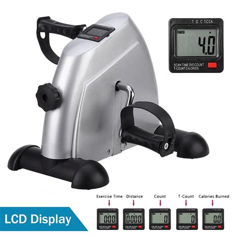Under Desk Bike Pedal Exerciser, Mini Exercise Machine, Portable Arm ...