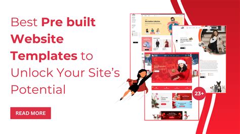 Best Pre built Website Templates to Unlock Your Site's Potential