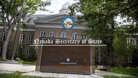 Nevada Secretary of State | License Lookup