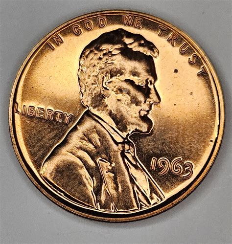 1963 Lincoln Memorial Gem Proof Cent-USA Coin | Property Room