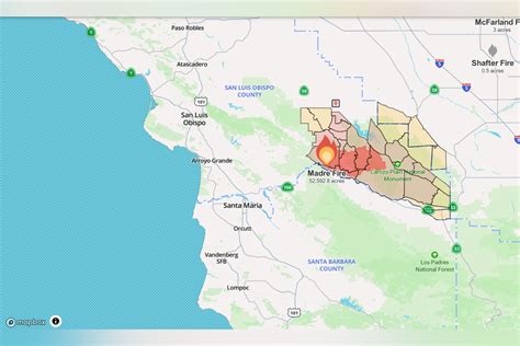 Madre Fire Update: Blaze Explodes To Become California's Largest This ...