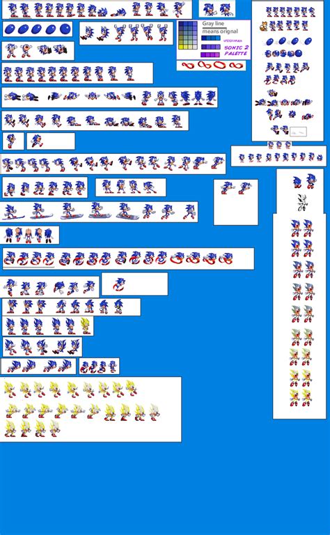 Sonic 3 completed sprite sheet by Shadowtails-Derol on DeviantArt