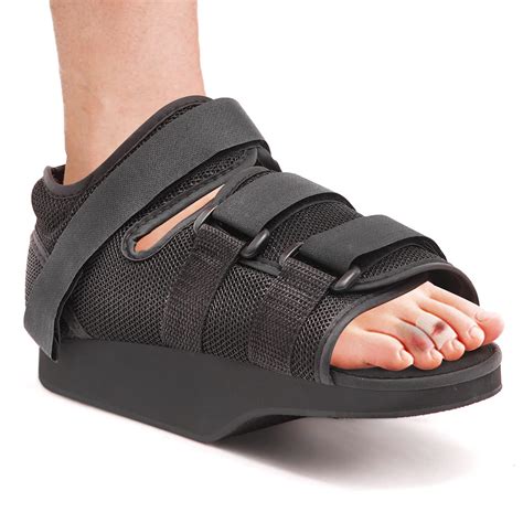 Adjustable Post Op Recovery Shoe for Forefoot Off-Loading | XL Size for Broken Foot & Bunions ...