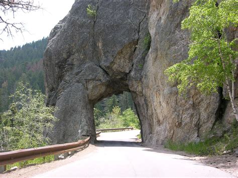 The road to Iron Mountain in the Black Hills of South Dakota - Image ...