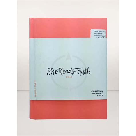 CSB SHE READS TRUTH BIBLE (HARDCOVER) | Shopee Philippines