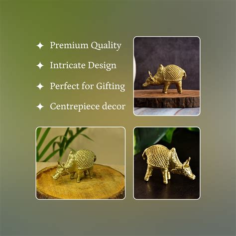 Dokra Ox Brass Masterpiece - Buy Exquisite Decor Online – Sowpeace