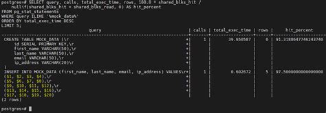 Image result for Postgres Query History