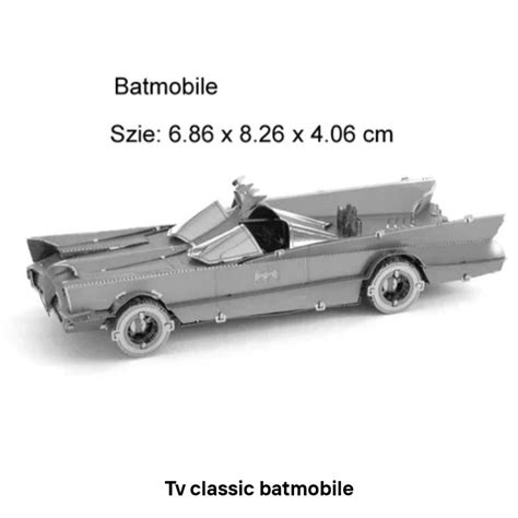 Batmobile Cars Metal 3D Puzzle Kit – Kaarr