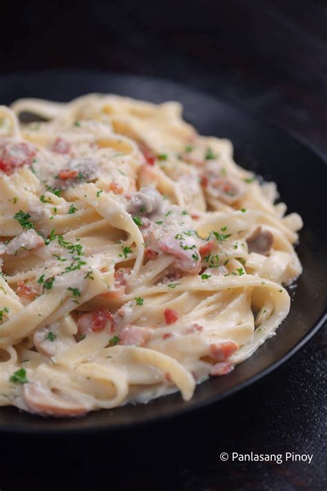White Spaghetti Sauce Recipe Panlasang Pinoy | Deporecipe.co