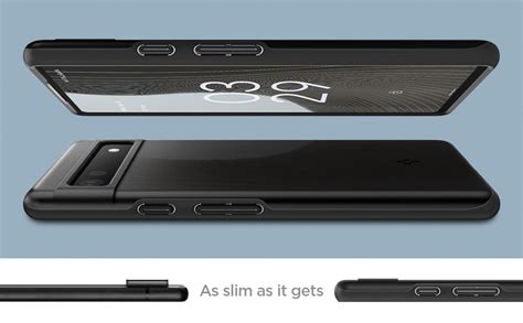 Spigen Thin Fit for Google Pixel 6a Case, Pixel 6a Back Cover (2022 ...