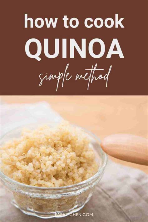 Basic Quinoa Cooking Instructions 的图像结果