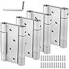 HOIGON 2 Pairs 4 Inches Double Action Spring Door Hinges, Stainless ...