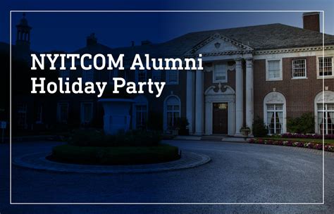 NYITCOM Alumni Holiday Party | Events | New York Tech