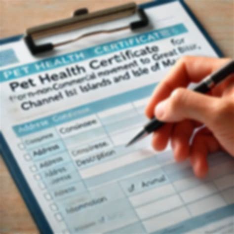Animal Transport: Animal Health Certificate for Pet Travel