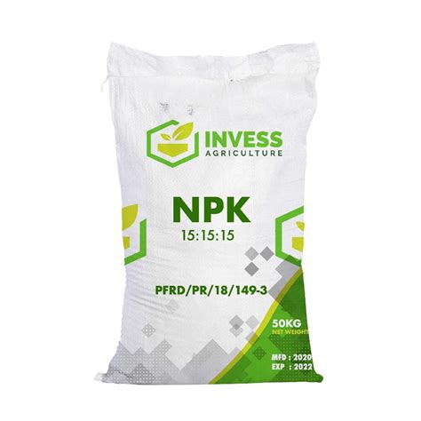 NPK (15:15:15+TE) - Invess Agriculture Ltd