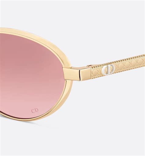 DiorCannage R1U Lunettes de soleil ovales rose dégradé | DIOR