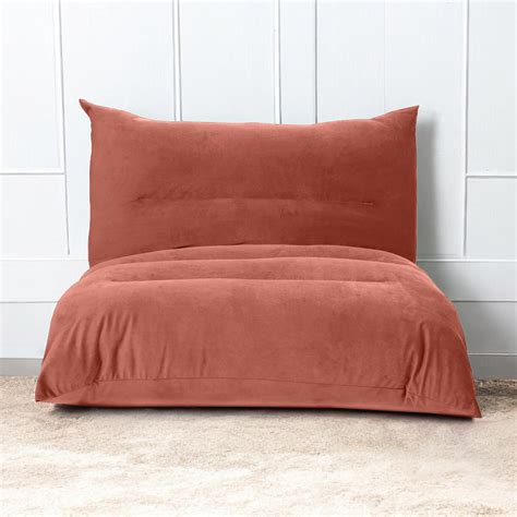 Flooton - Floor Sofa and Futon Bed - Peach – CosyLabs