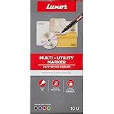 Luxor Marker Pens for CD and OHP - Bold Black, Quick-Drying Ink - Pack ...