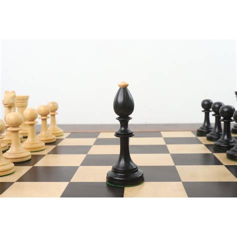 4.8" Averbakh Soviet Russian Chess Set - Chess Pieces Only- Double Wei