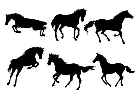 Running Horse Silhouette at Terrance Mitchell blog