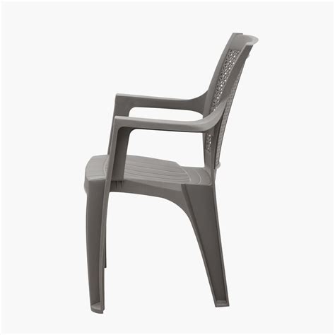 Buy Helios Cathy Polypropylene Outdoor Chair - Brown from Helios by ...