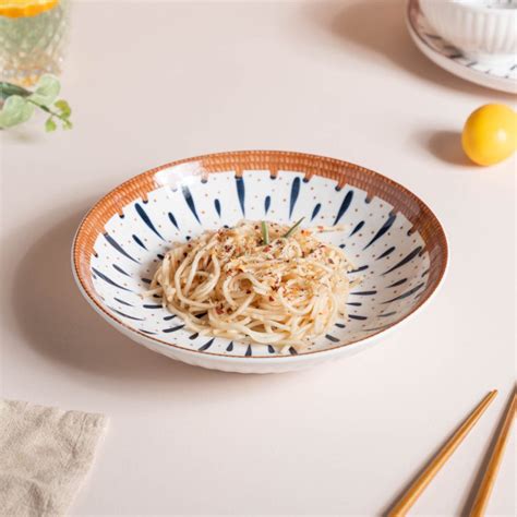 Dewdrop Ceramic Snack Dish 8 Inch Online - Premium Snack Plate | Nestasia