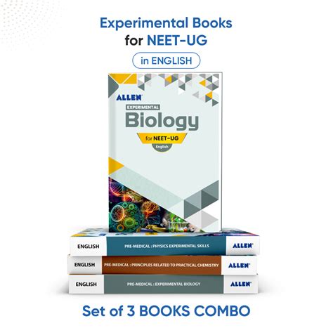 Experimental Physics, Chemistry, Biology for NEET-UG | 3 Book Combo ...