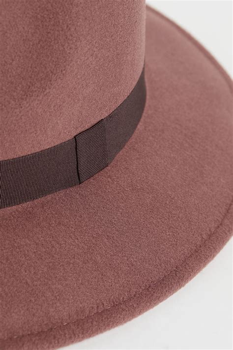 Felt hat - Brown - Ladies | H&M IN