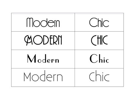 Mid Century Modern Fonts