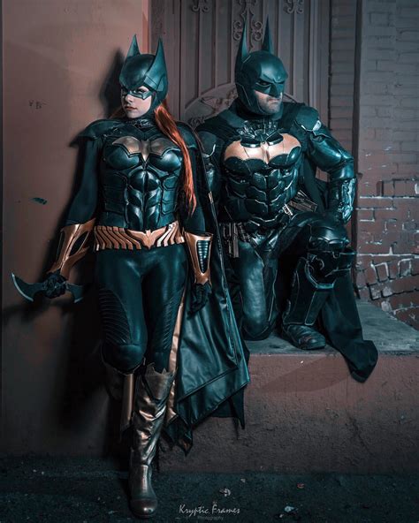 [Cosplay] Our Arkham Knight Batman and Batgirl suits (by SaadleUp and ...