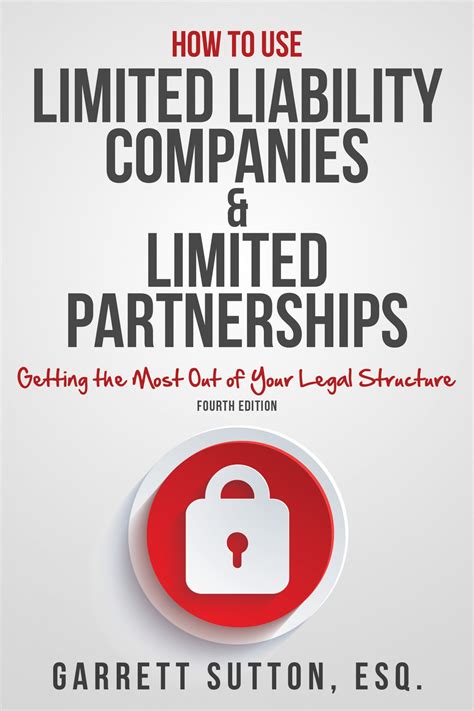 Review of How to Use Limited Liability Companies & Limited Partnerships ...