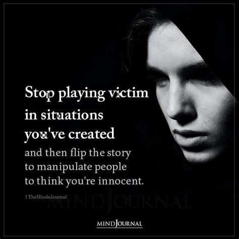 stop playing the victim picture quotes