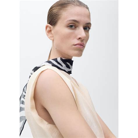 ミニワンピース .-- VENE （ライトベージュ） -MANGO - マンゴ公式オンラインストア