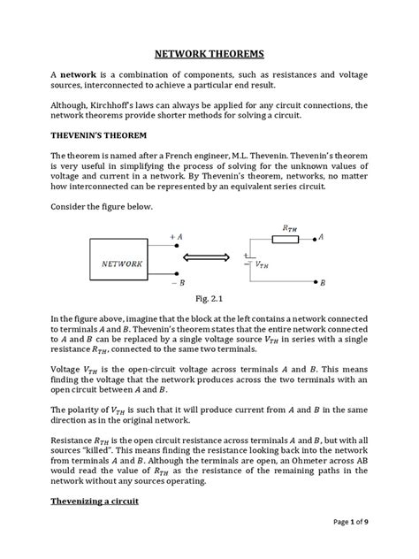 Image result for Basic Electrical Engineering Network Theorems