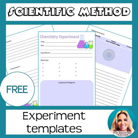 Science Experiment Template 的图像结果