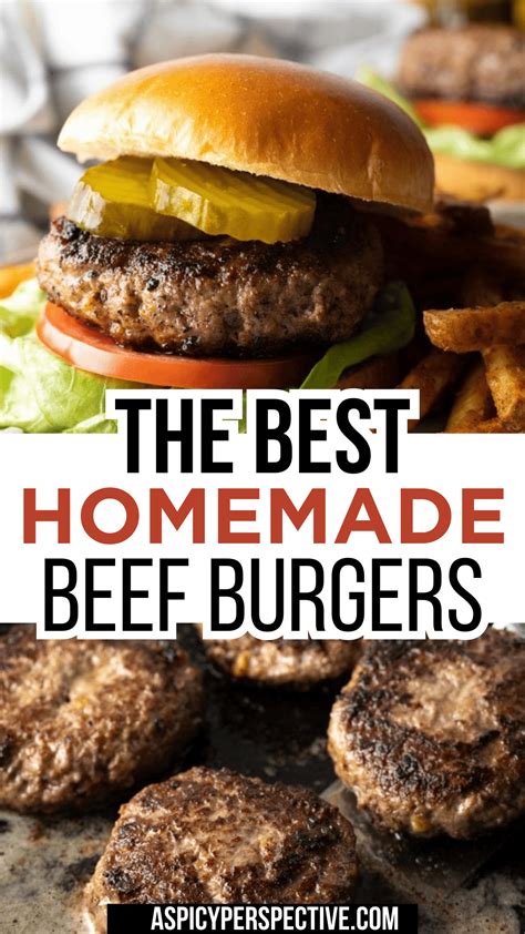 Best Hamburger Patty Recipe | A Spicy Perspective | Recipe in 2025 ...