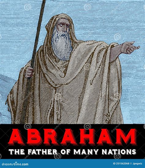 Abraham Father Of Many Nations Stock Photography | CartoonDealer.com ...