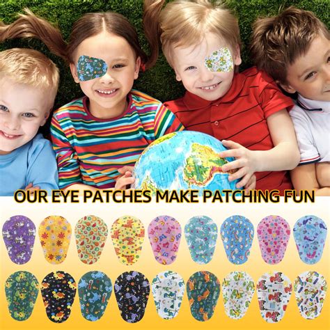 90Pcs-Breathable-Amblyopia-Eye-Patch-Cute-Cartoon-Light-Blocking-Eye ...