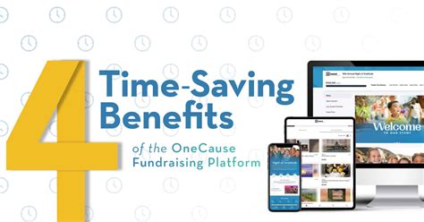 4 Time-Saving Benefits of OneCause Fundraising Platform - OneCause