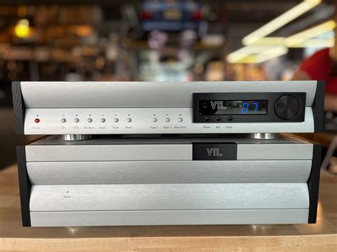 VTL TL7.5 Two Piece Tube/FET Reference Preamplifier - w/ Custom Black