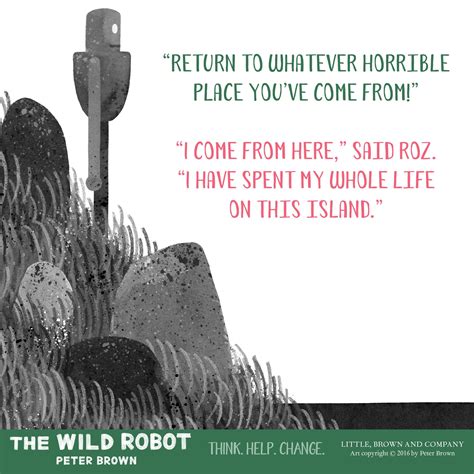 Amazon.com: The Wild Robot (9780316381994): Peter Brown: Books