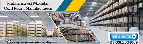 Prefabricated Modular Cold Room Manufacturers| Prefab Warehouse Cold ...